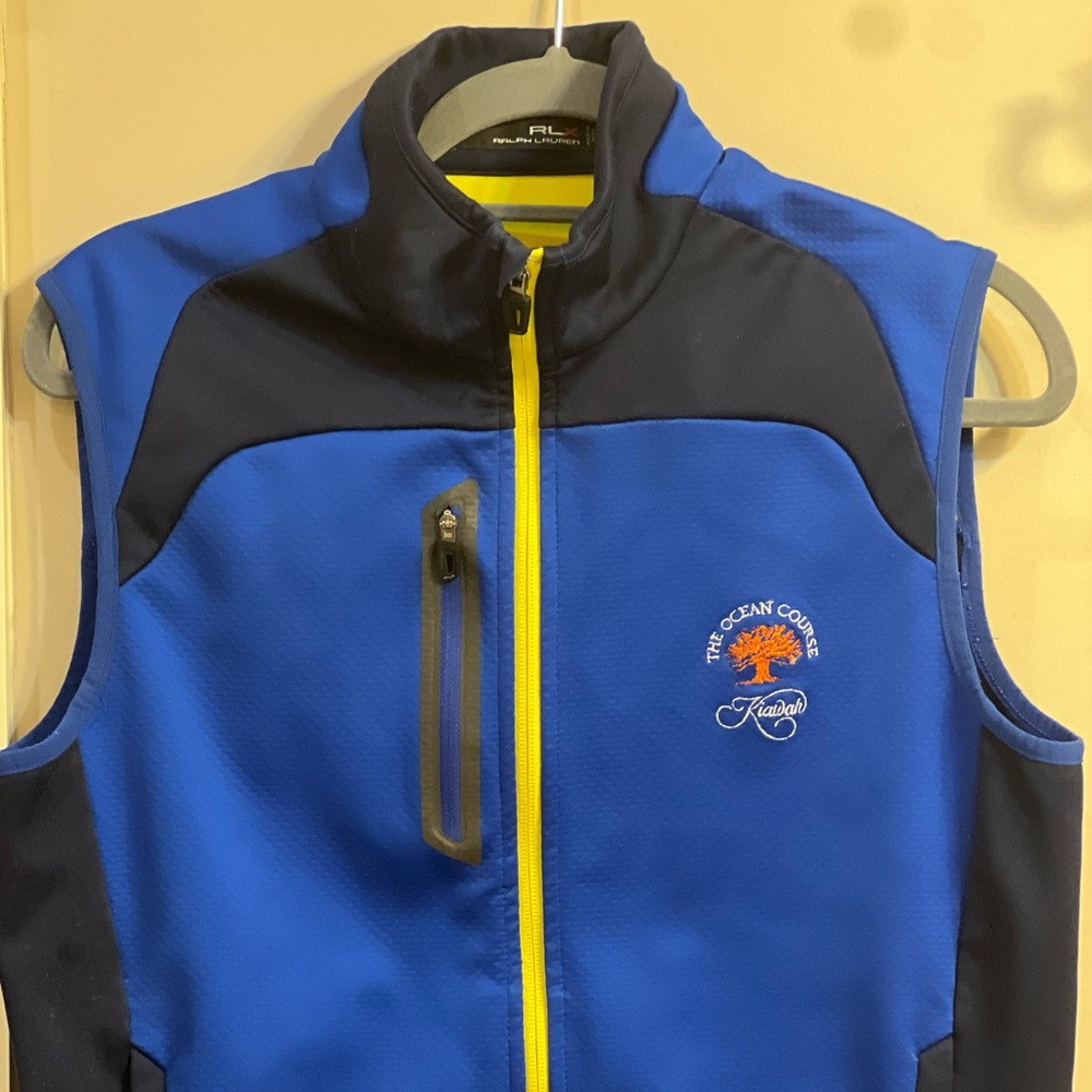 Blue Ralph Lauren Golf Vest from The Ocean Course at Kiawah Small